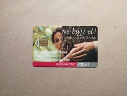 Magyar telefonkártya - Esélyegyenlőség 2000