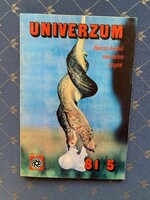 Univerzum.290.kötet.régi retro újság. 1981./5. Harcos kedvű meztelen csigák.A Bajkál-tó geológiája.