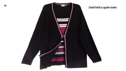 C&A kettő az egyben rugalmas tunika kardigán XL/XXL-es 4a