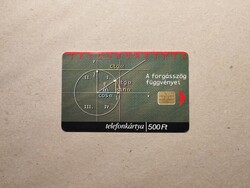 Magyar telefonkártya - Matematika 2000