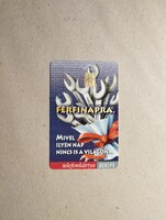 Magyar telefonkártya - Férfinap 2000