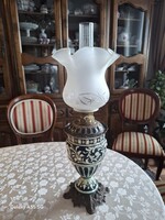 Antik, meseszép PETRÓLEUMLÁMPA