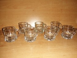 Pici füles poharak - 4,5 cm - 7 db (18/d)