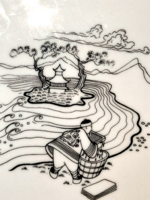 Rosenthal egyedi megrendelésre készült, nagyon ritka falitányér, gyűjteményes ritkaság.