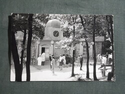Képeslap,Pécs,Mecsek,Vidámpark,Elvarázsolt kastély látkép,részlet,1960-
