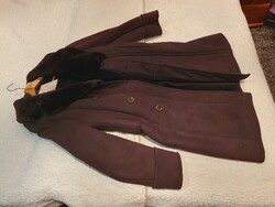 Retro irha bőrkabát a 70-80-as évekből újszerű szocreál kádár filmkellék loft padláslelet jelmez