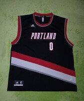 Kb új 2XL-es vintage adidas Damian Lillard Portland (2015) NBA kosárlabda mez