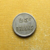 25 cent beverage badge