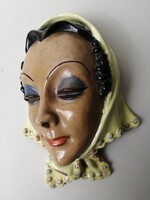 ZOLTÁN RÓZSI ART DECO KERÁMIA FALIDÍSZ