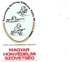 Kártyanaptár: MHSZ.