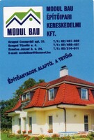Kártyanaptár: MODUL BAU Szeged.