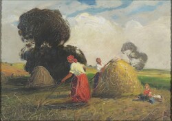 Gyertyáni Németh Gyula : Mezei munka