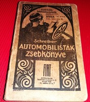 1937.Schreiber József - Automobilisták ​zsebkönyve könyv a képek szerint AUTO ÉS MOTORÚJSÁG