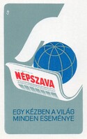 Kártyanaptár: Népszava.