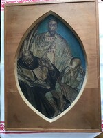 Patay László olajfestmény