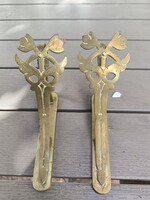 Gyönyörű réz öntvény Függöny tartó karnis törülköző tartó konyha ruha tartó célra Szecessziós Art De