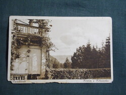 Képeslap,Parád,Parádfürdő,Kilátás a kékestetőre,Monostory Bp. kiadás,1930-