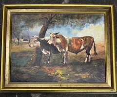 Festmény Steinwendner aláírással !