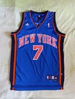 S-es vintage adidas Channing Frye New York Knicks (2006/07) NBA kosárlabda mez