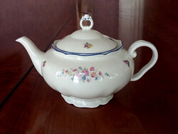 Gyönyörű, virágmintás Haas & Čžjžek teáskanna