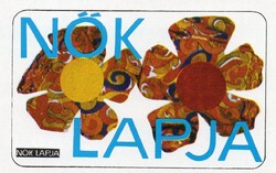 Kártyanaptár: Nők Lapja.