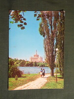 Postcard, Romania, Bucharest, Herăstrău Park view, detail, 1970-