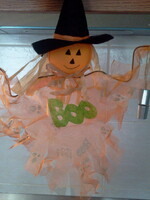 Hallowen ajtódísz