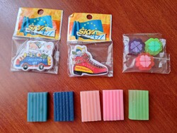 Retro radír gyűjtemény