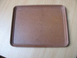 Futurit barna márványozott műanyag tálca 1937 RELIKVIA!