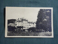 Postcard, Parád, Parádfürdő, pioneer camp scene, detail, 1950-