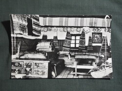 Postcard, Romania, Sibiu, Nagyszeben, Brukenthal Museum of Folk Art, scene, detail, 1960-
