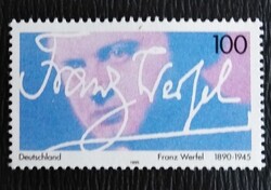 N1813 / Németország 1995 Franz Werfel, író bélyeg postatiszta