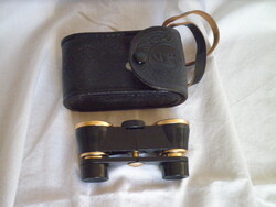 Retro Russian theater binoculars in their original leather case