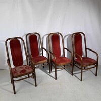 Antonin Suman magastámlás retro étkezőszék (4db)