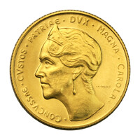 Jean Luxembourg 40 Frank 1976 Charlotte Chatteau de Fischbac 12,93g Au900