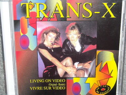 TRANS-X LIVING ON VIDEO CD - Maxi CD New factory sealed