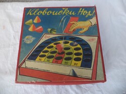 Kloboučku hop retro társasjáték, Smer, Csehszlovákia (5874)