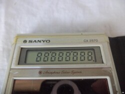 SANYO CX-2570 retro számológép (5941)