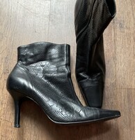 Bőr boka csizma, boka cipő 40