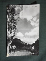 Képeslap,Románia,Lacul Roșu,Gyilkos-tó látkép,részlet,1960-