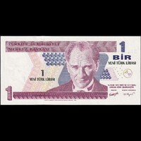 Törökország 1 Lirasi 2005 P-216 UNC
