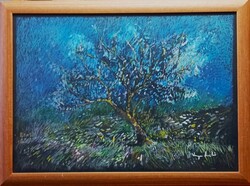 Holdfény alatt – Varga Anikó eredeti festménye