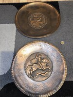 Fali kép szett 2 db (réz vagy bronz)