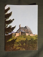 Képeslap,Románia,Vajdahunyad megye,Valea cu Peşti Hotel látkép,részlet,1977-