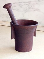 Különleges Német Hadimozsár Törővel 1914-1916 Vaskereszt I, Vh I. Világháború Ritka!!!