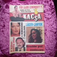Kacsa magazin 40. - II. évfolyam 21. szám - 1990. október 21.