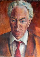 Ujváry Lajos :Elmúlás és bölcsesség – expresszív portré,