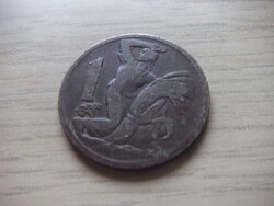 1  Korona  1922  ( 1 ) Csehszlovákia