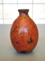 Tófej mini kerámia váza!