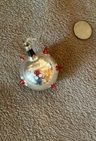 Régi, retro ,üveg  Karácsonyfadísz üstökös